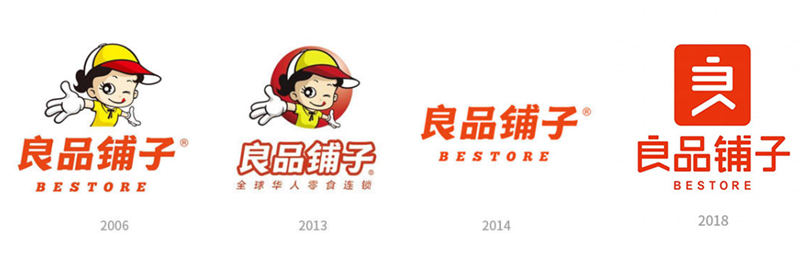 良品鋪子新logo